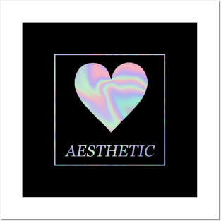 Aesthetic Heart Posters and Art